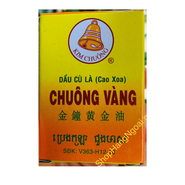 Dầu cù là Chuông Vàng 40gram