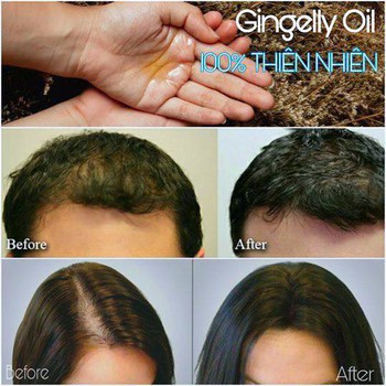 Tinh Dầu Gingelly Oil Dưỡng Tóc 100% Dầu Mè