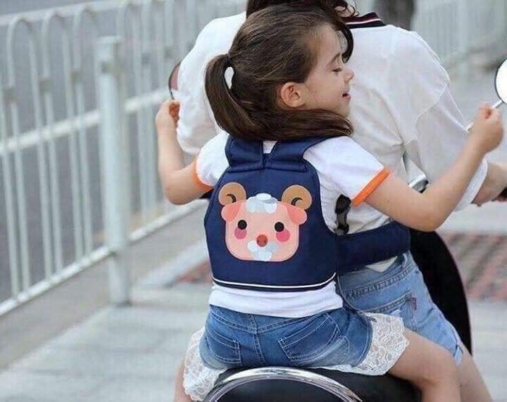 ĐAI XE MÁY AN TOÀN CHO BÉ