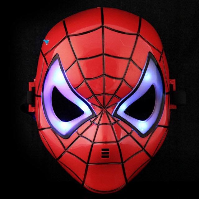 [HCM]Đồ chơi mặt nạ người nhện Spider Man dùng pin có đèn