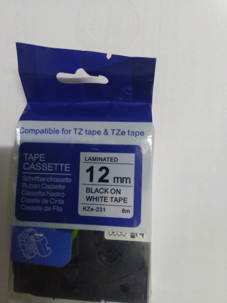 Bảng giá [HCM]Nhãn in Brother TZe-23112mm*8m chữ đen nền trắng(Black on White) Phong Vũ