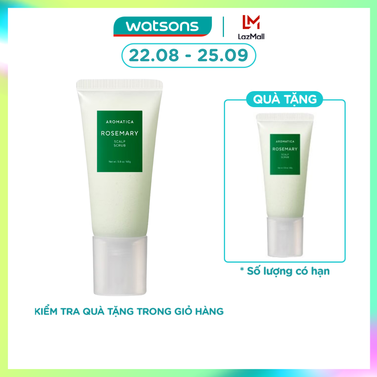 Aromatica Rosemary Scalp Scrub 165ml