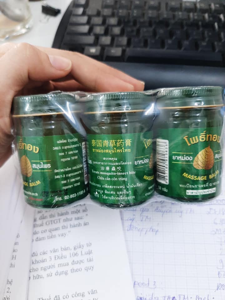 Dầu Cù Là Lá Bồ Đề Massage Balm 50G Thái lan