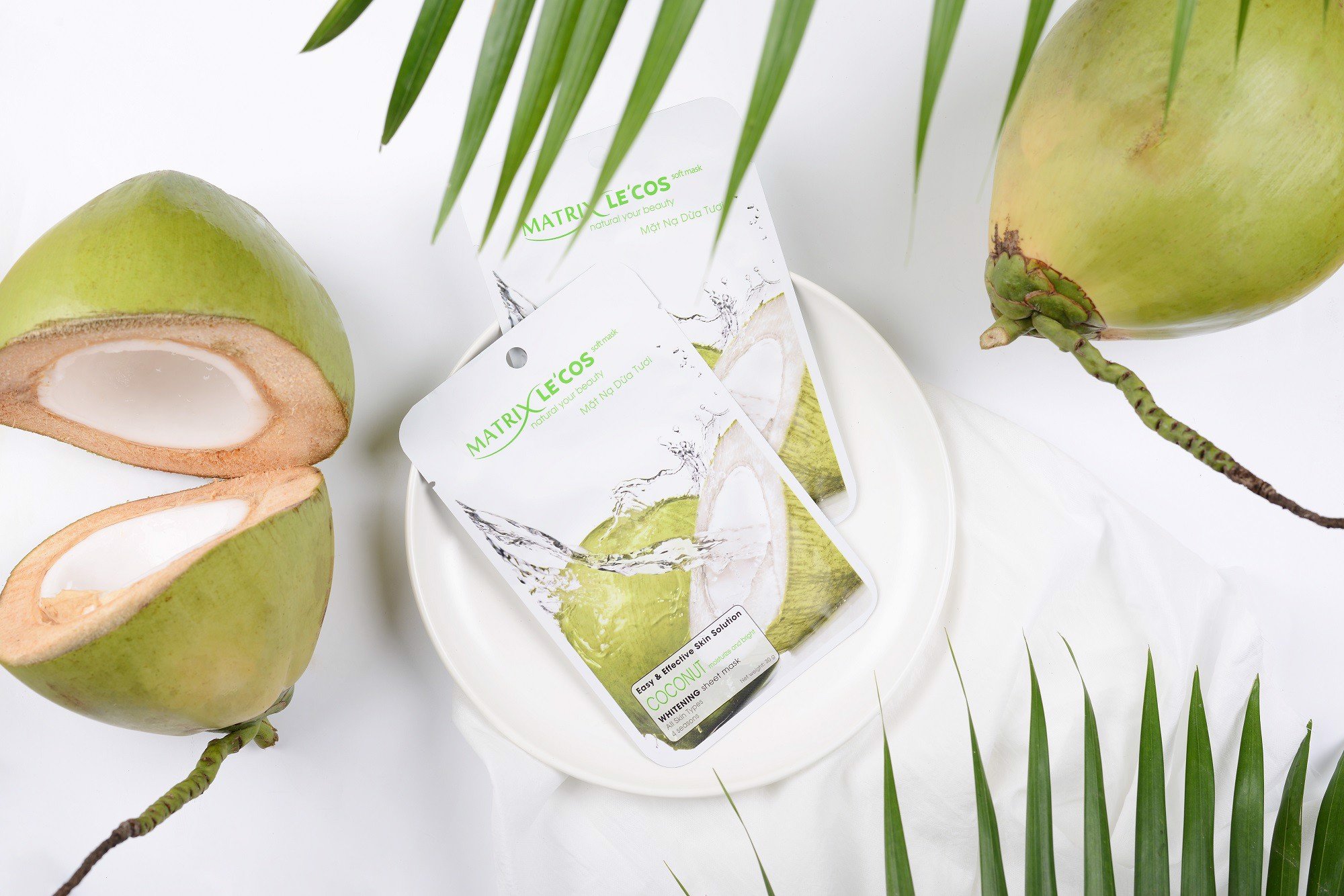 MẶT NẠ DỪA TƯƠI MATRIX LE'COS