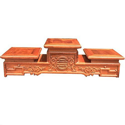 Tam sơn thủng gỗ hương, tam cấp gỗ để bát nhang ,Tam sơn , tam cấp gỗ hương hàng đẹp
