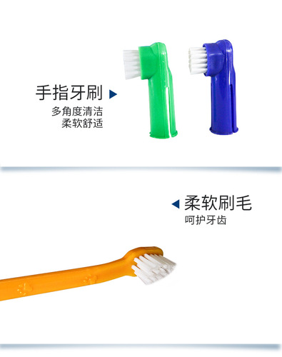 Bộ kem đánh răng cho chó mèo