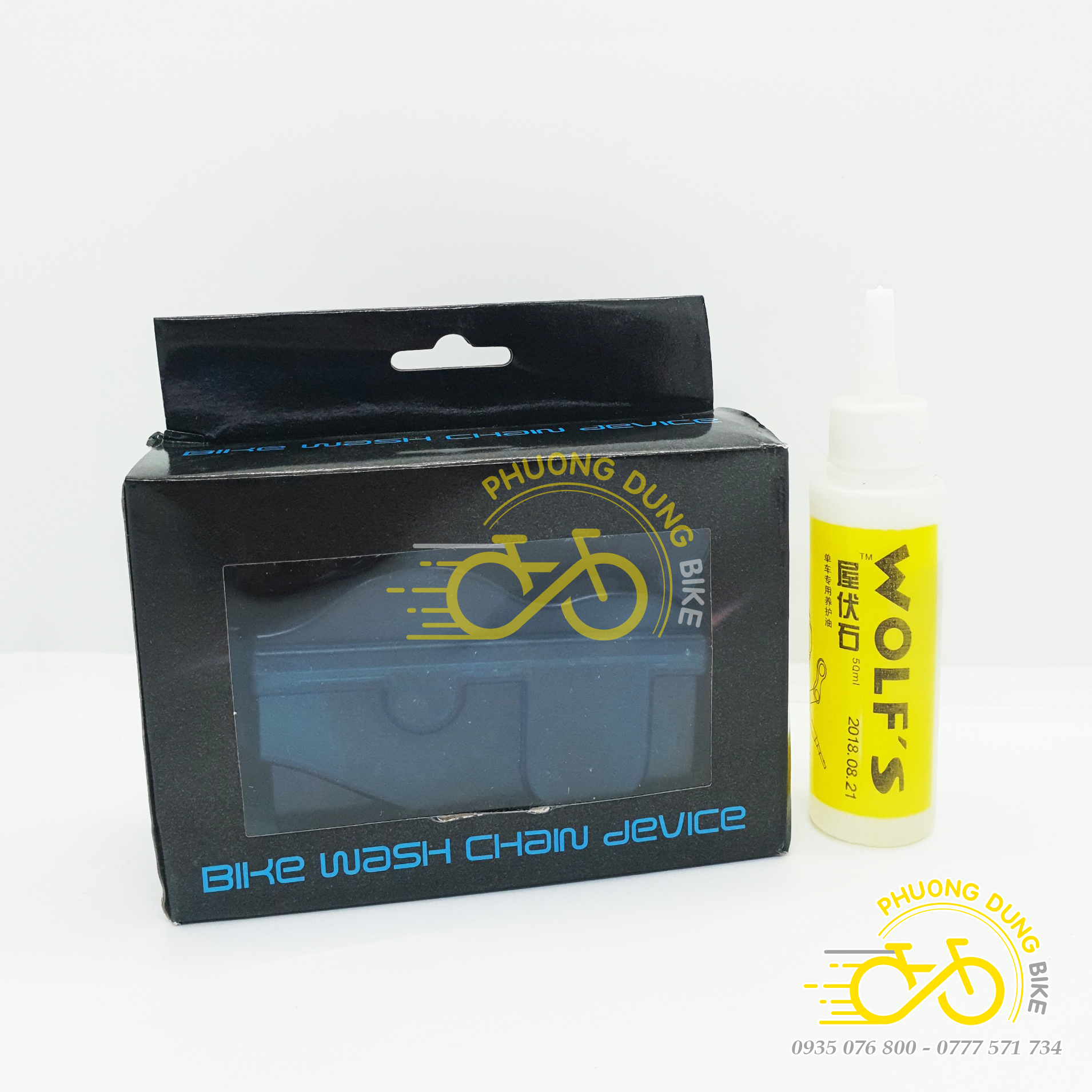 ombo Dầu Tra Xích Wolf’s + Dụng Cụ Vệ Sinh Xe Đạp – Làm Sạch & Bôi Trơn Xích, Líp, Đĩa
