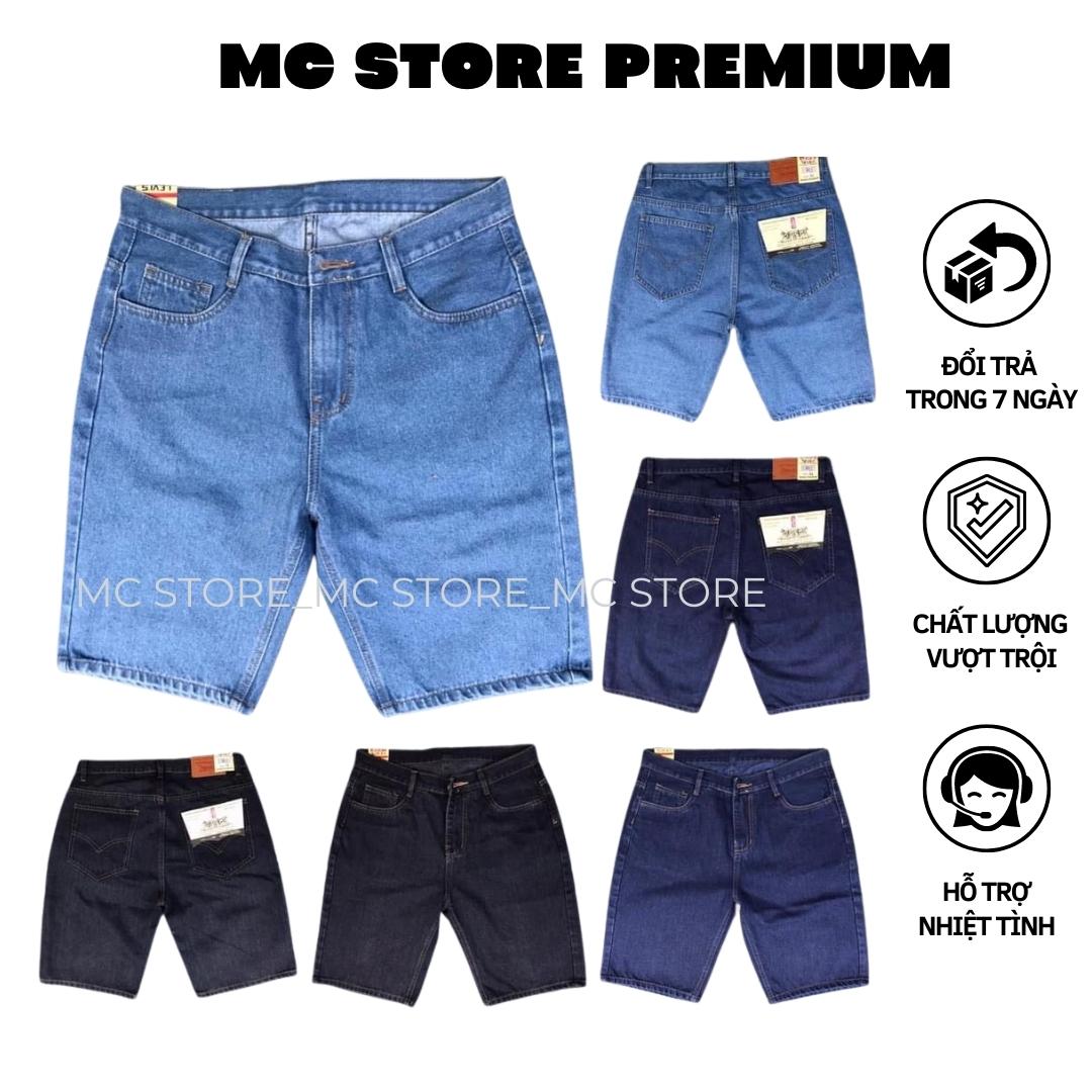 Quần Short Chất Liệu JEAN Cao Cấp Phong Cách MC-STORE