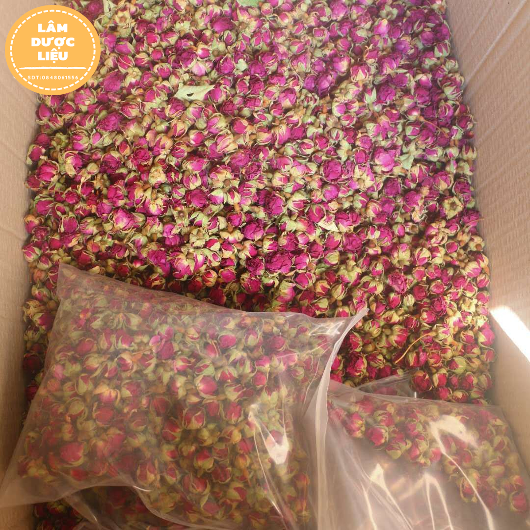 [HÀNG LOẠI 1] 100g Nụ Hoa Hồng Đà Lạt Sấy Khô