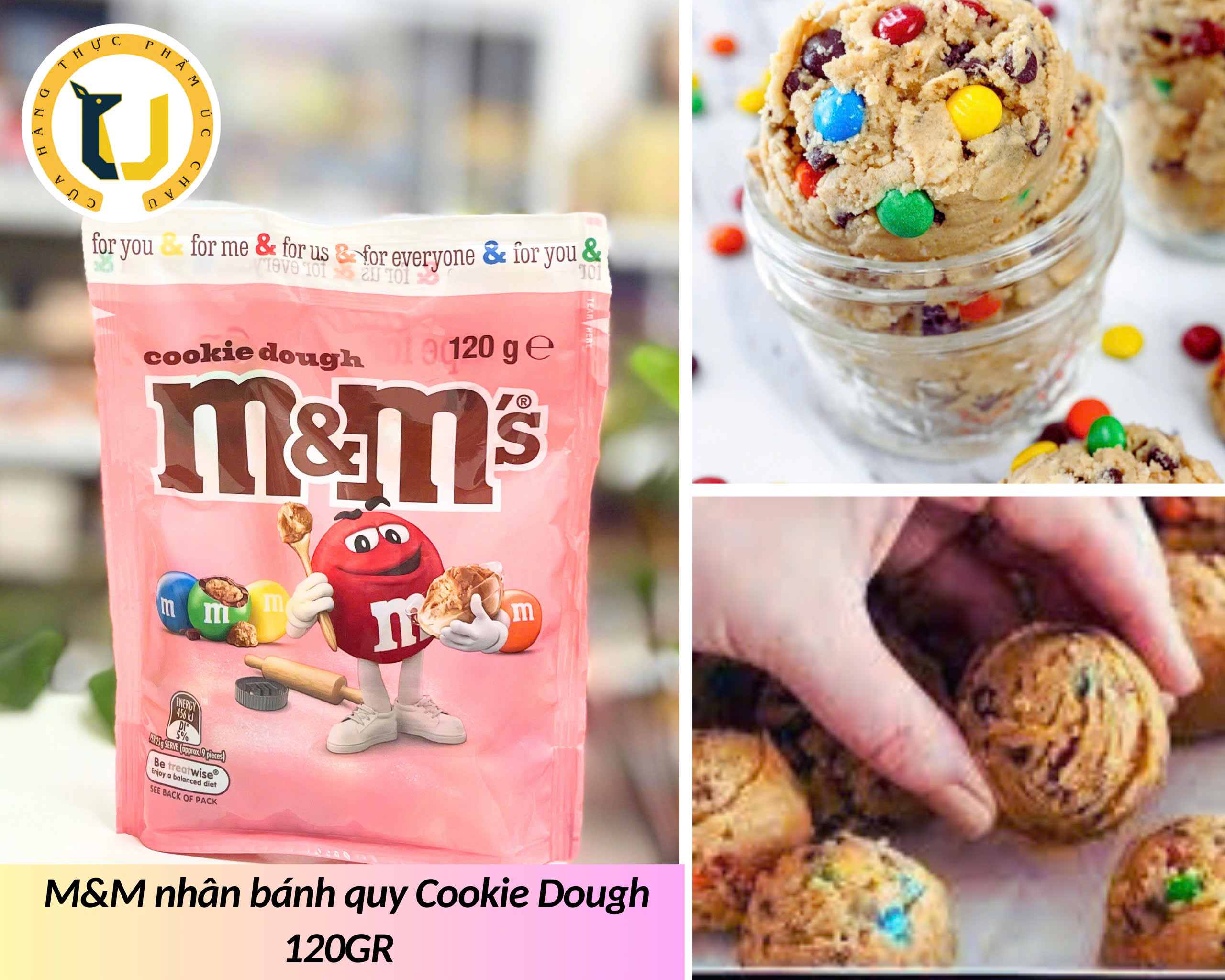 (HÀNG ÚC) Kẹo socola đậu phộng M&M's PEANUT/ MINIS/ CRISPY chocolate