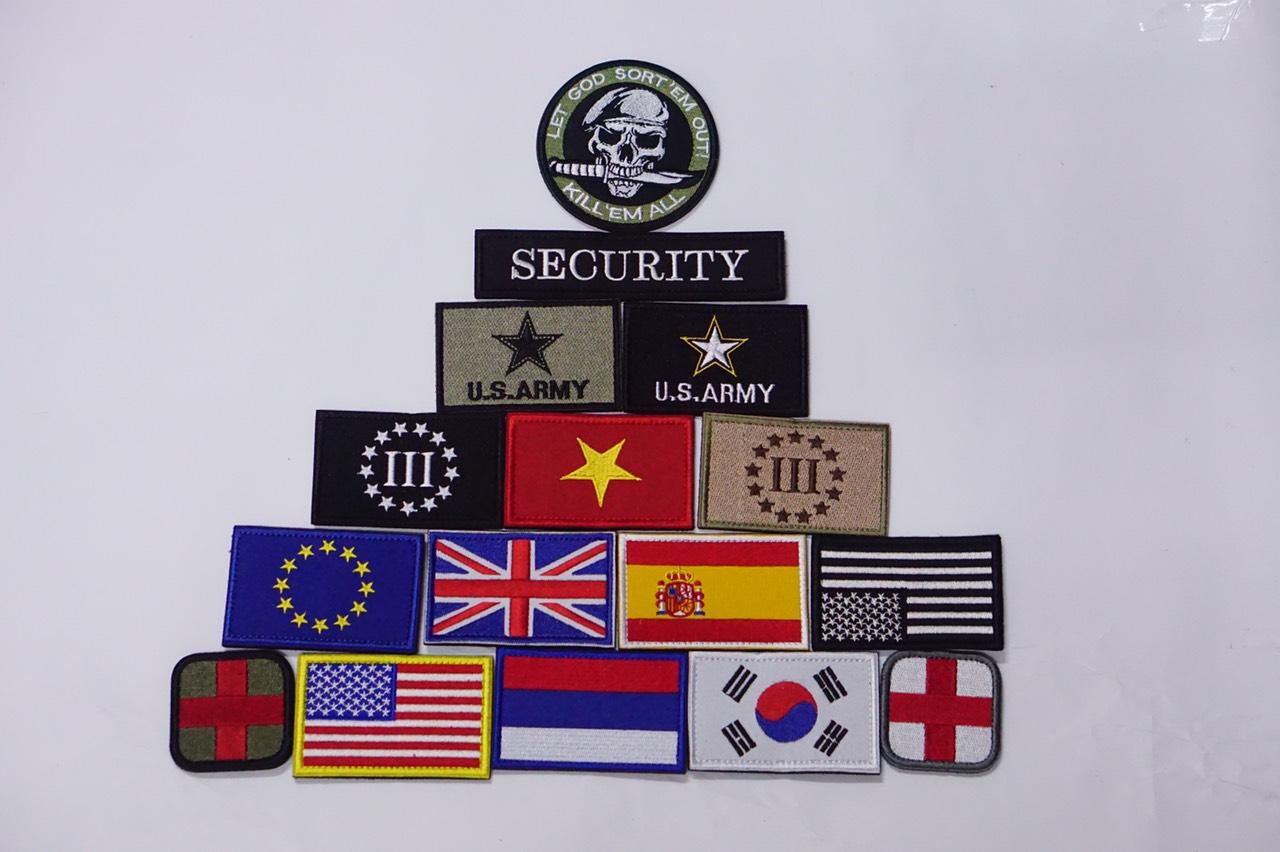 [HCM]Miếng patch dán logo vải thêuTactical 511
