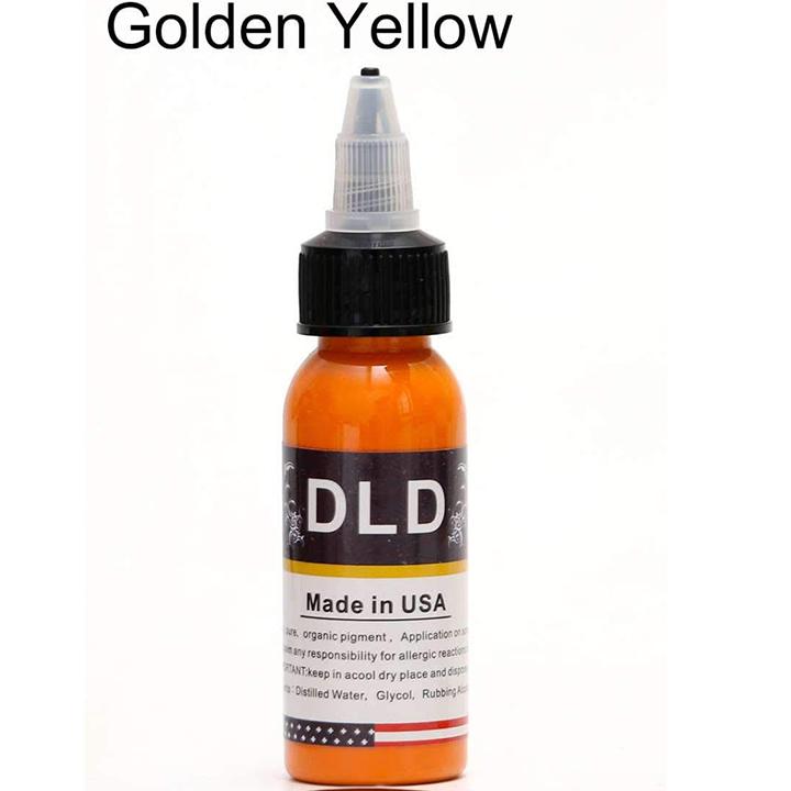 MỰC XĂM HÌNH TATTOO DLD GOLDEN YELLOW