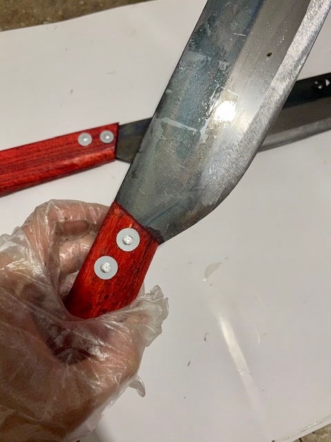 Dao cắt cá (cán gỗ)