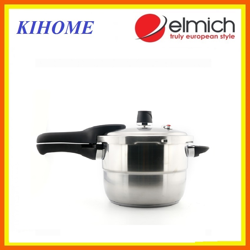 Nồi áp suất inox 304 Elmich 20cm 4.0L EL3369, Vật liệu inox 304 tuyệt đối an toàn cho sức khỏe