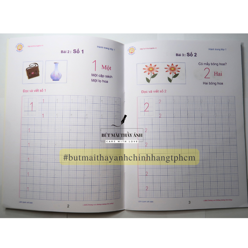 Vở bước đầu tập viết cho bé mầm non