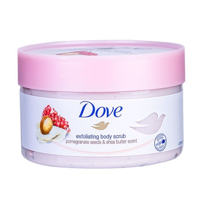 Tẩy Tế Bào Chết Toàn Thân DOVE Exfoliating Body Polish, Tẩy Da Chết Dưỡng Ẩm Chăm Sóc Da Body Bản Dove Đức Saikou