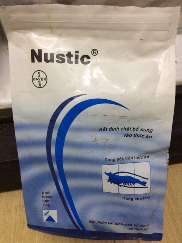 [ Hàng Chính Hãng] Chất kết dính thức ăn cho cá- Nustic bayer 100g và 1 kg