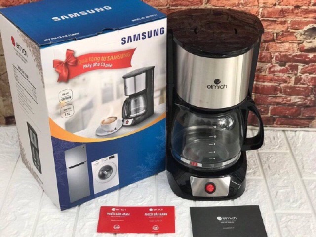 MÁY PHA CÀ PHÊ ELMICH KHUYẾN MẠI SAMSUNG