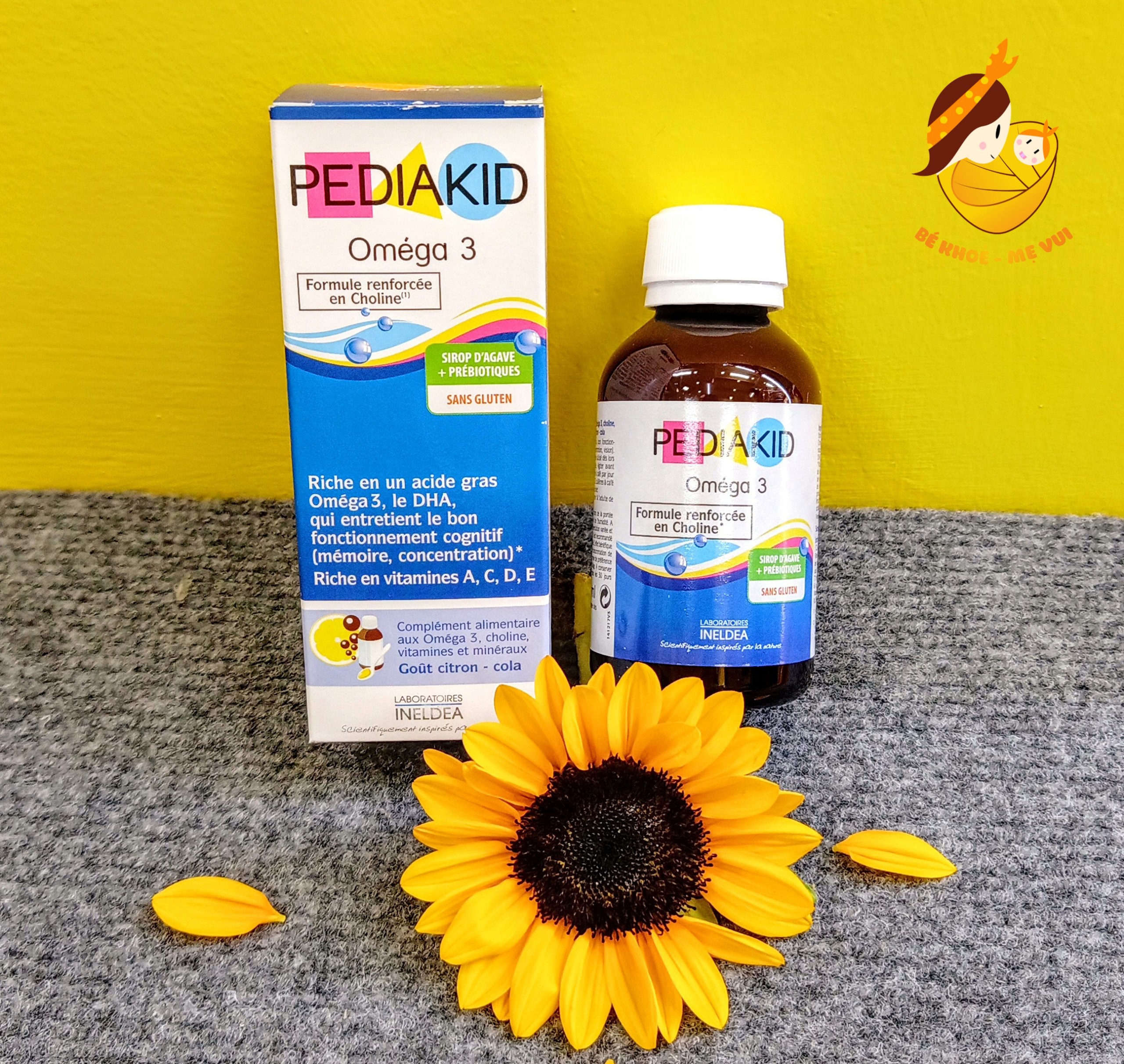 Pediakid Omega 3 và DHA cho bé từ 6 tháng của Pháp
