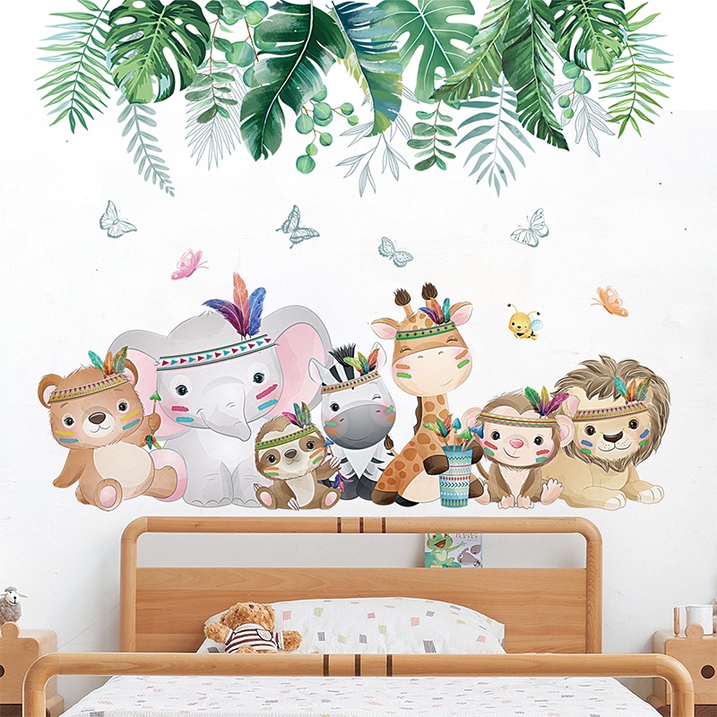 Decal dán tường Tranh dán tường Sticker Dán Tường Cho bé ZH95