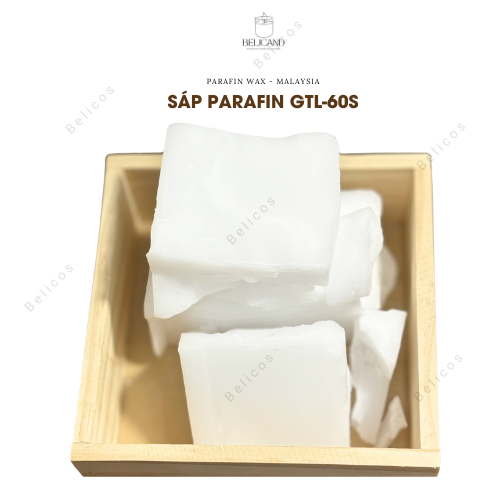 [HCM]Sáp Parafin tinh luyện 250gram làm nến handamde