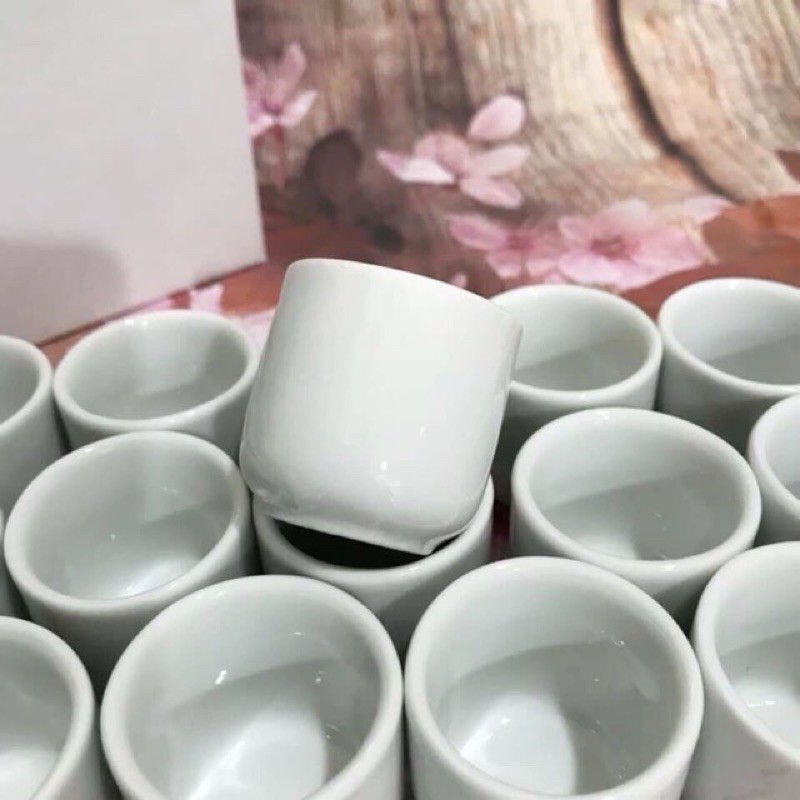 Super Cheap white enamel wine bowl
