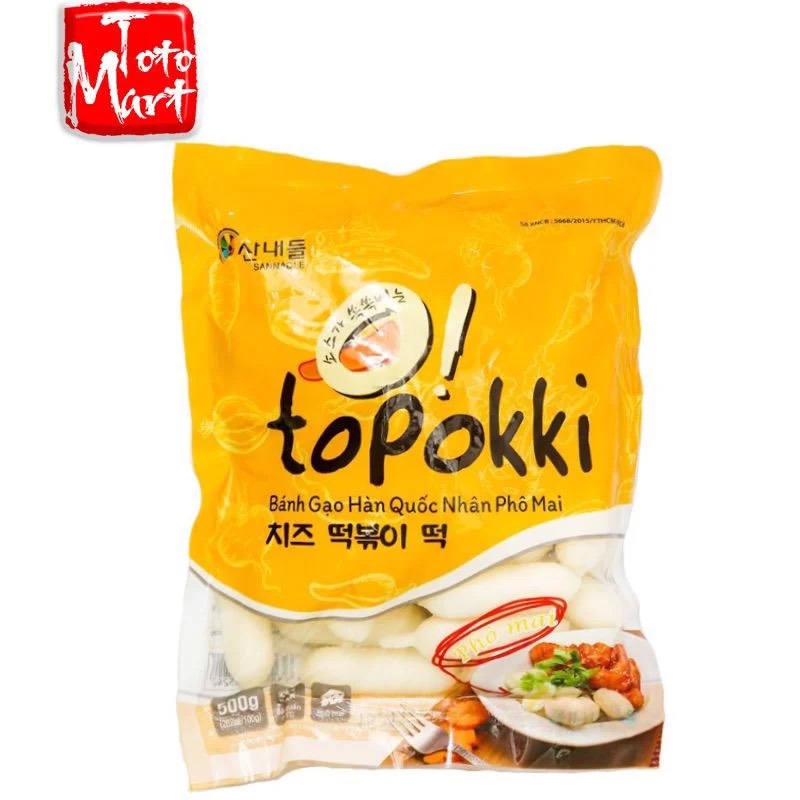 Bánh gạo tokbokki nhân phô mai Sannadle