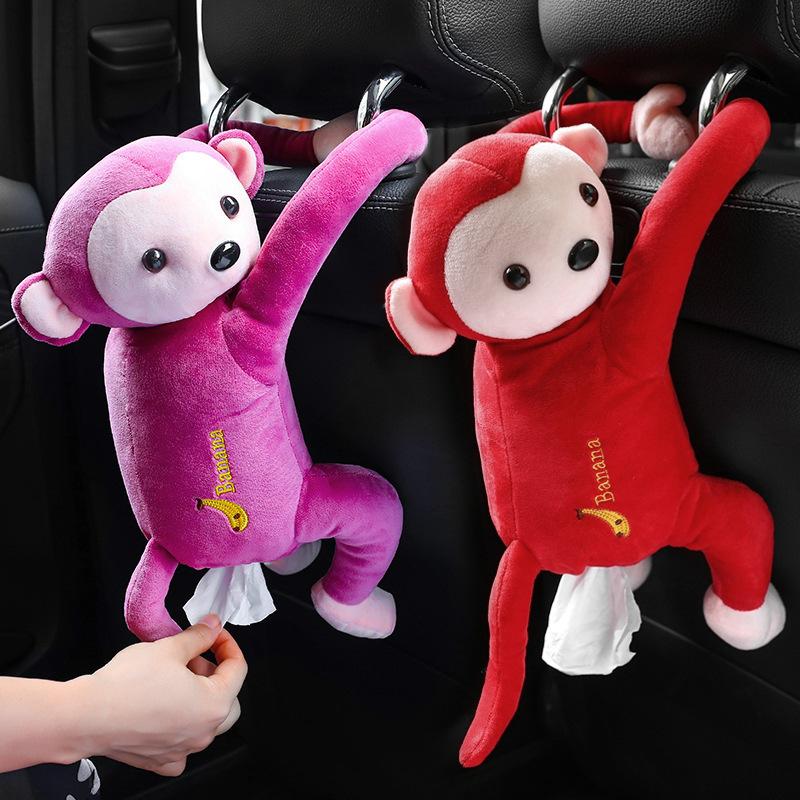 Hộp đựng khăn giấy hình chú khỉ tinh nghịch
