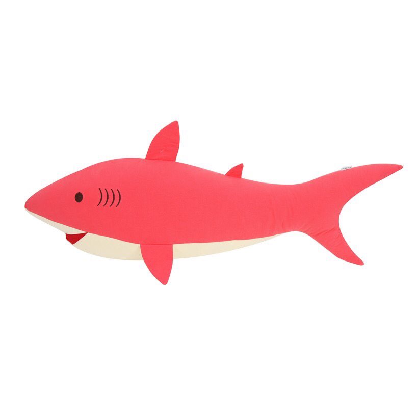 Gối ôm cá mập, gối ôm thú nhồi bông (70x20cm ) Hometex
