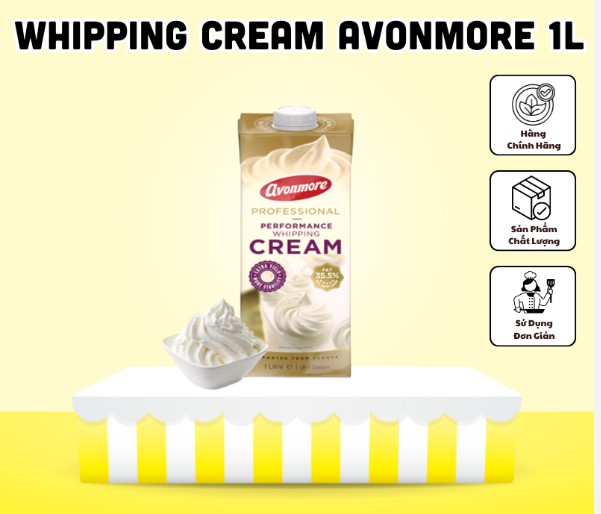 Kem Avonmore 1L ( Whipping cream)