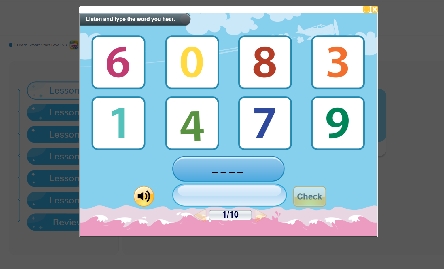 [E-BOOK] i-Learn Smart Start Level 3 Phần mềm trò chơi tương tác