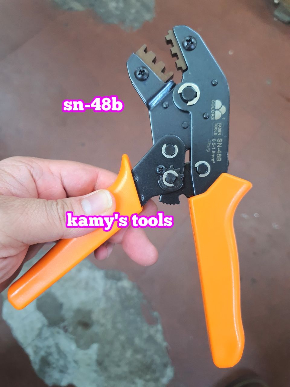 Kìm Bấm Cos Fasen Sn-48b (Kìm Bấm Cos Xe Máy, Kiềm bấm cos)