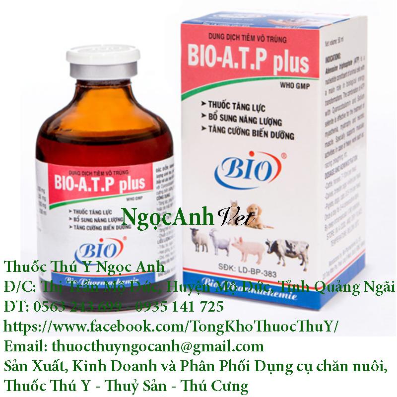 BIO ATP PLUS - 50ml - Tăng lực cho gà đá, bổ cơ xương khớp gà đá