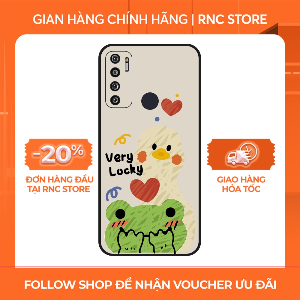 Ốp lưng vsmart joy 3/joy 4/bee 3/star 3/aris/....dẻo đen viền in hình ếch vịt