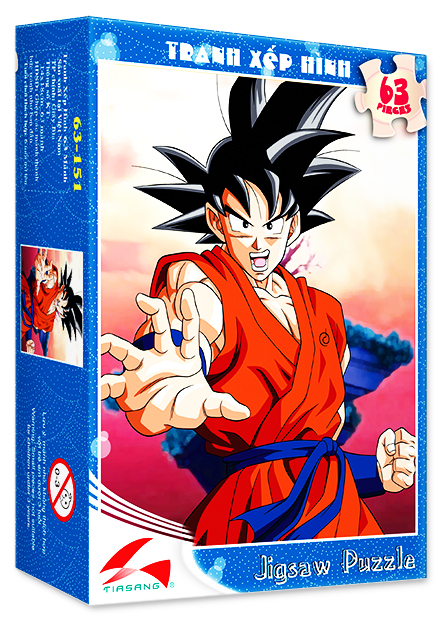 Tranh xếp hình 63 mảnh - Songoku