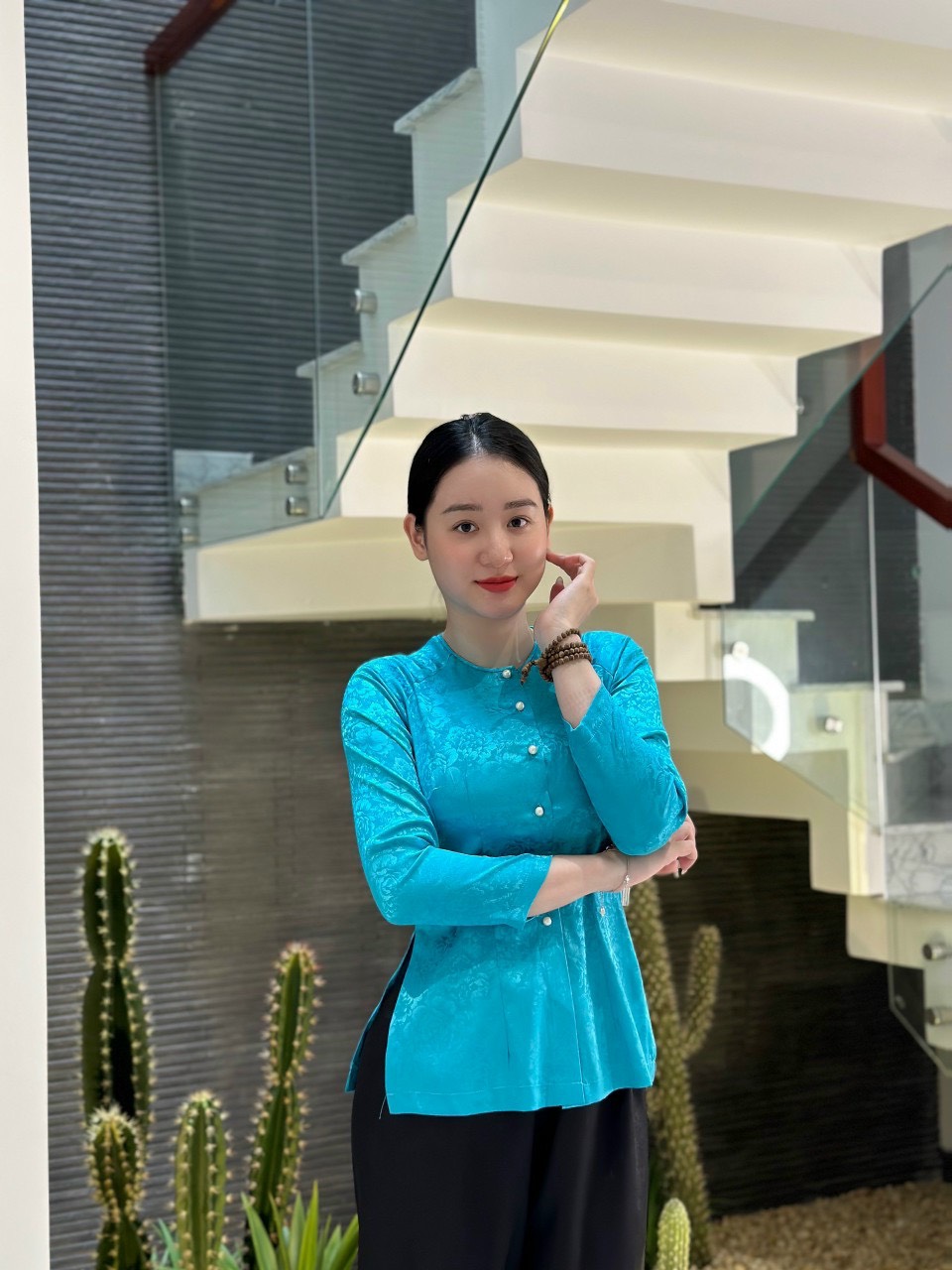 ĐỒ LA # BÀ BA ĐI CHÙA , ĐỒ NỮ VẢI GẤM THƯỢNG HẢI