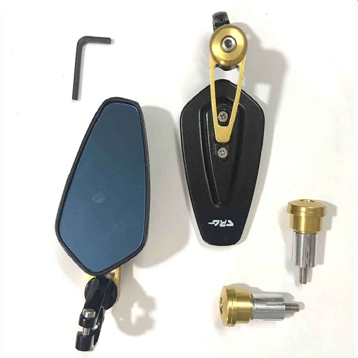 [Màu VÀNG] 1 Chiếc,1 Đôi Gương Gù Tay Lái Xe(steering wheel mirror)