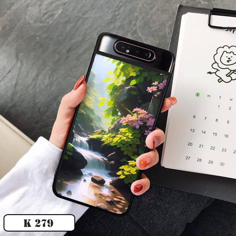 Ốp lưng phong cảnh đồng quê sam sung a80