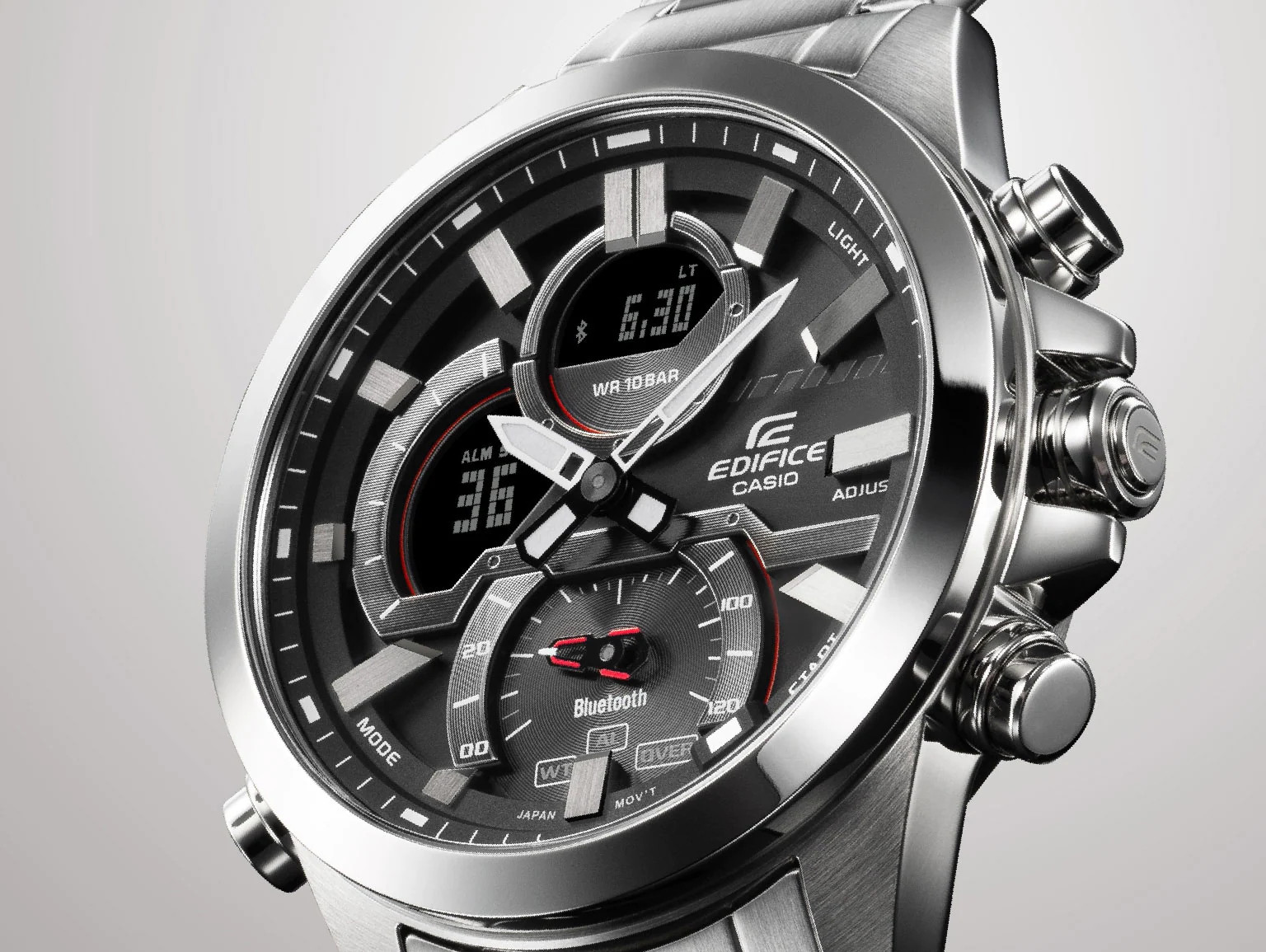 Đồng hồ Casio Edifice Nam Dây Kim Loại ECB-30D