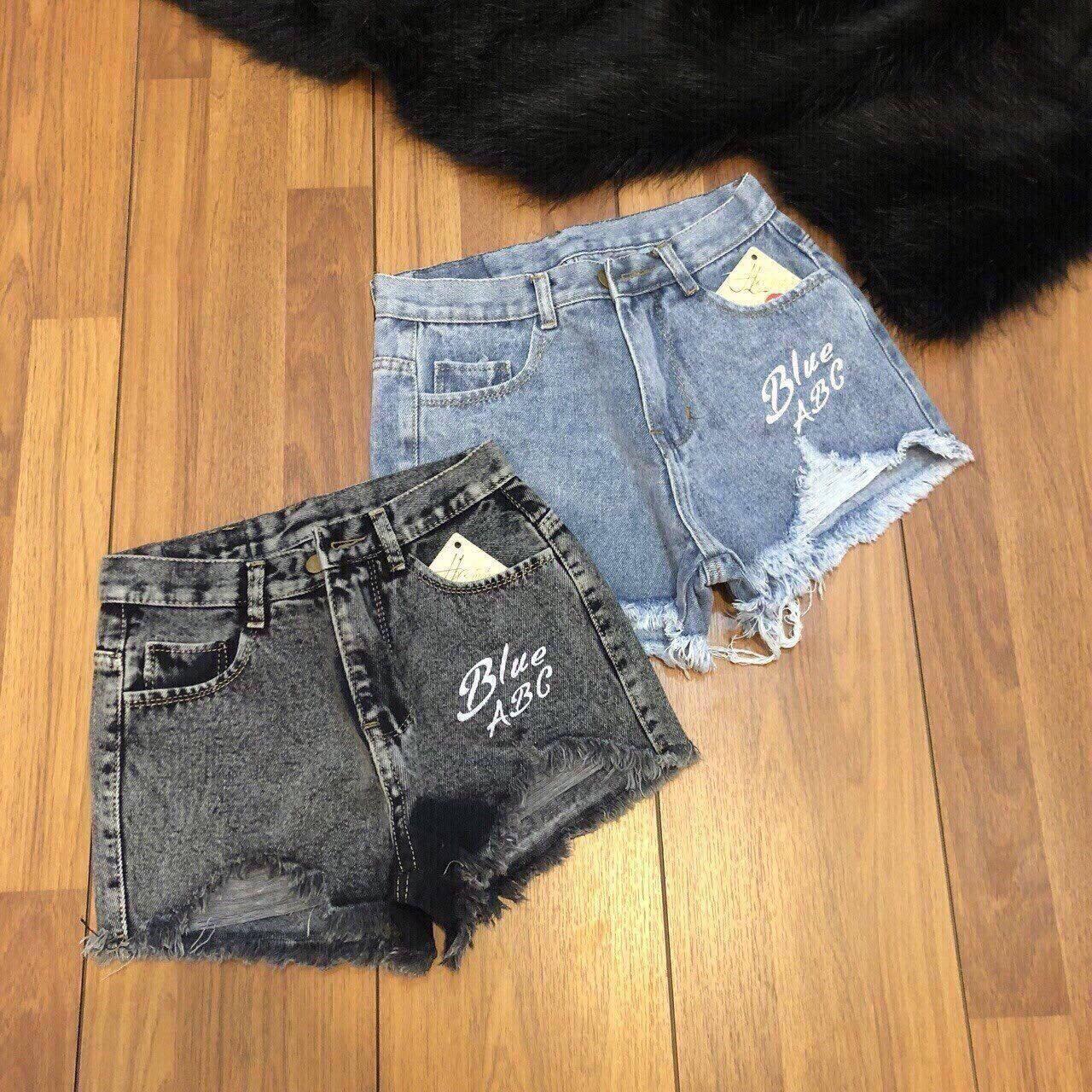 QUẦN SHORT JEAN NỮ CAO CẤP 012 THỜI TRANG JET SHOP