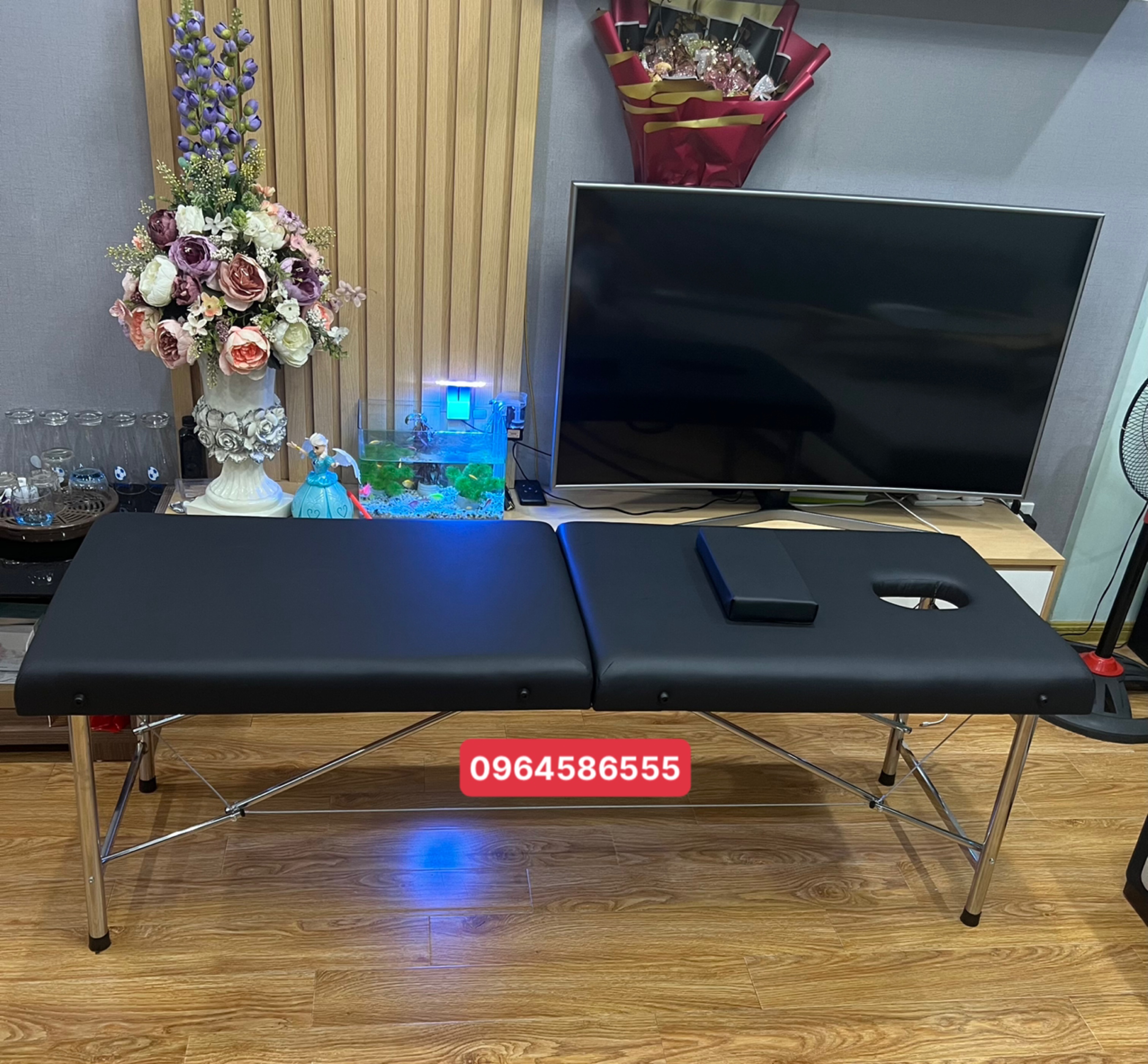 Giường Vali . Giường Valy Chân Inox