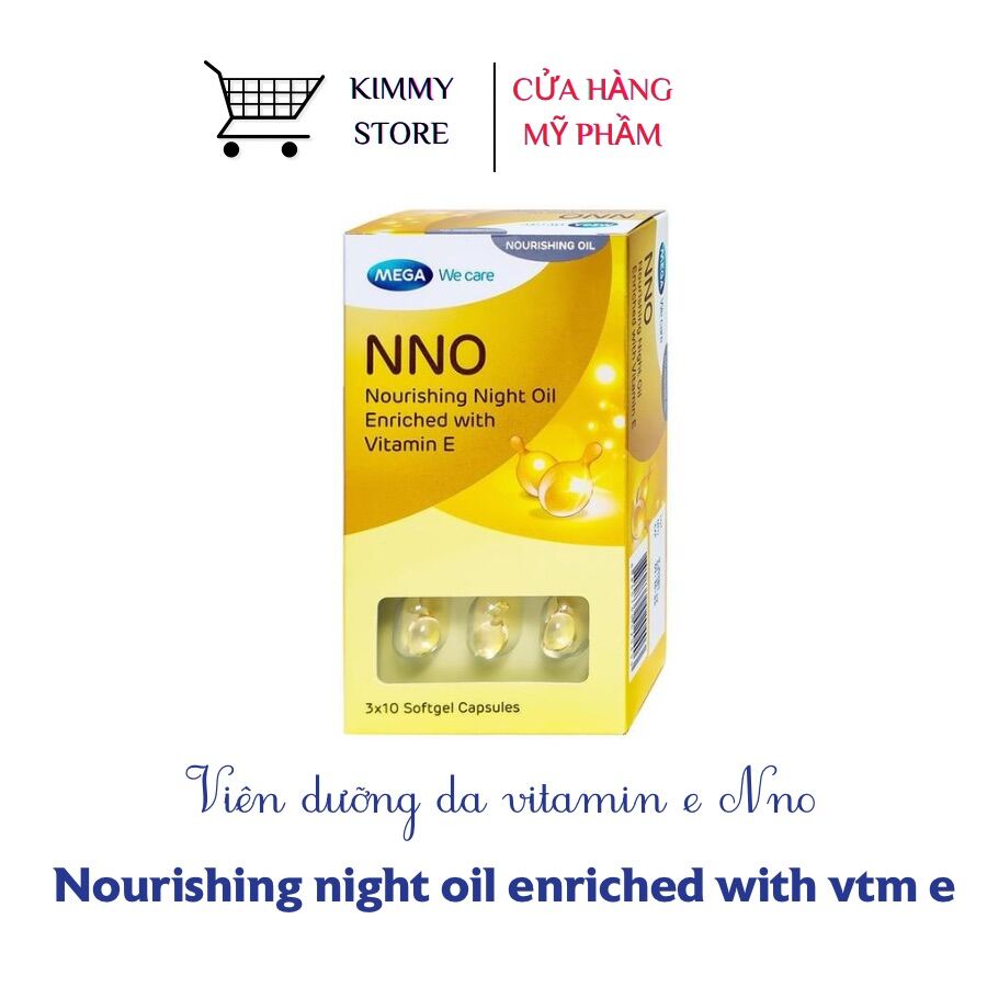 Lẻ 1 viên dầu dưỡng vitamin e NNO mẫu mới