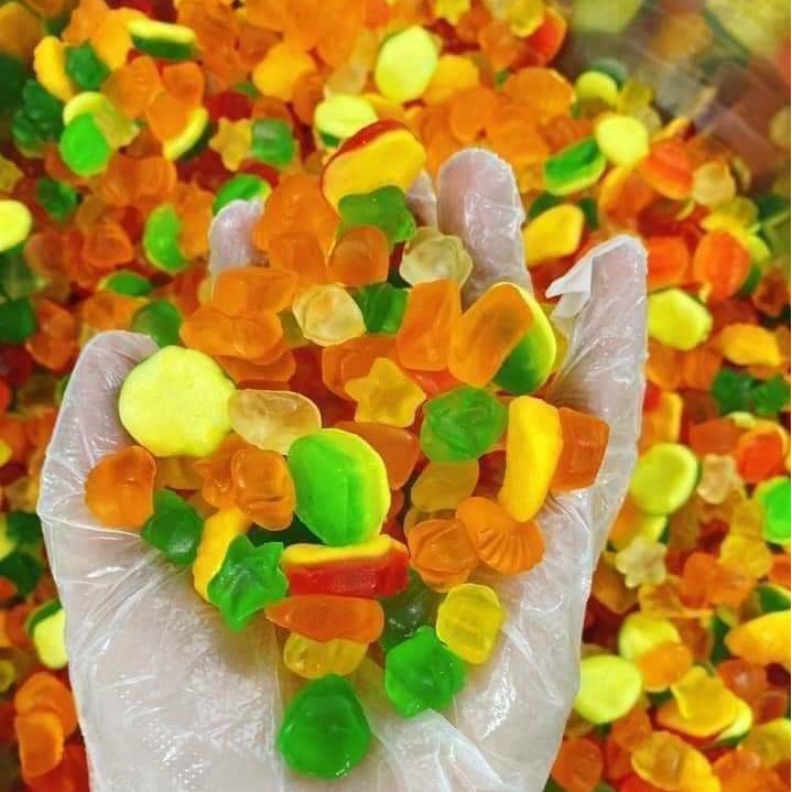 1kg Kẹo dẻo chip chip hương trái cây