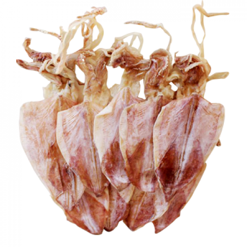 8-10 Con mực khô loại 1/2 bàn tay (150 - 170gr)
