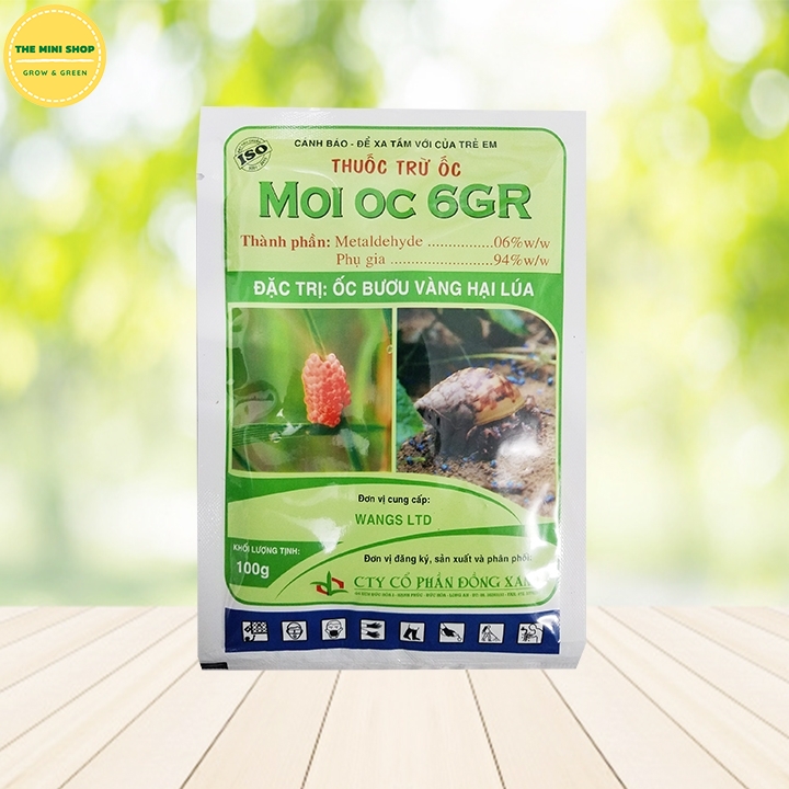 Thuốc trừ ốc bươu vàng 100g