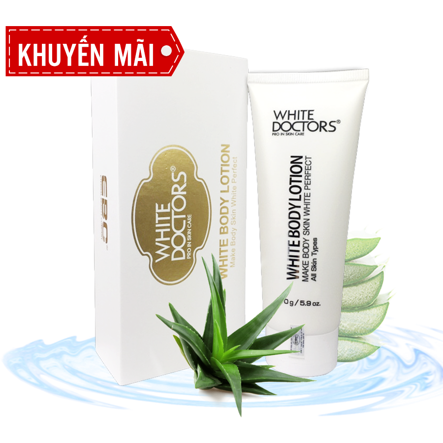 Kem White Doctors Body Lotion Make-up Trắng Da Toàn Thân Chống Nắng (002)