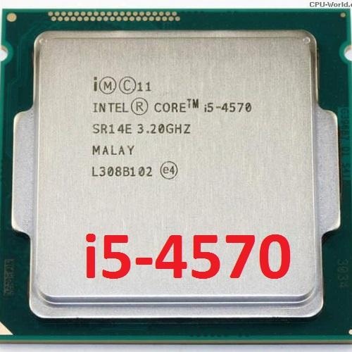 [HCM]CPU INTEL CORE I5 GEN4 (4460, 4570T, 4570, 4590T, 4590S, 4590, E3 1225V3) SK1150 + TẶNG KEO (BẢO HÀNH 36T)