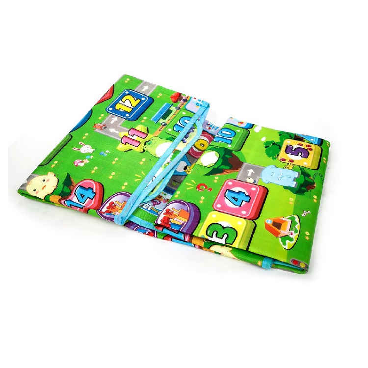 Thảm chơi 2 mặt cỡ lớn cho bé Maboshi 1m8 x 2m