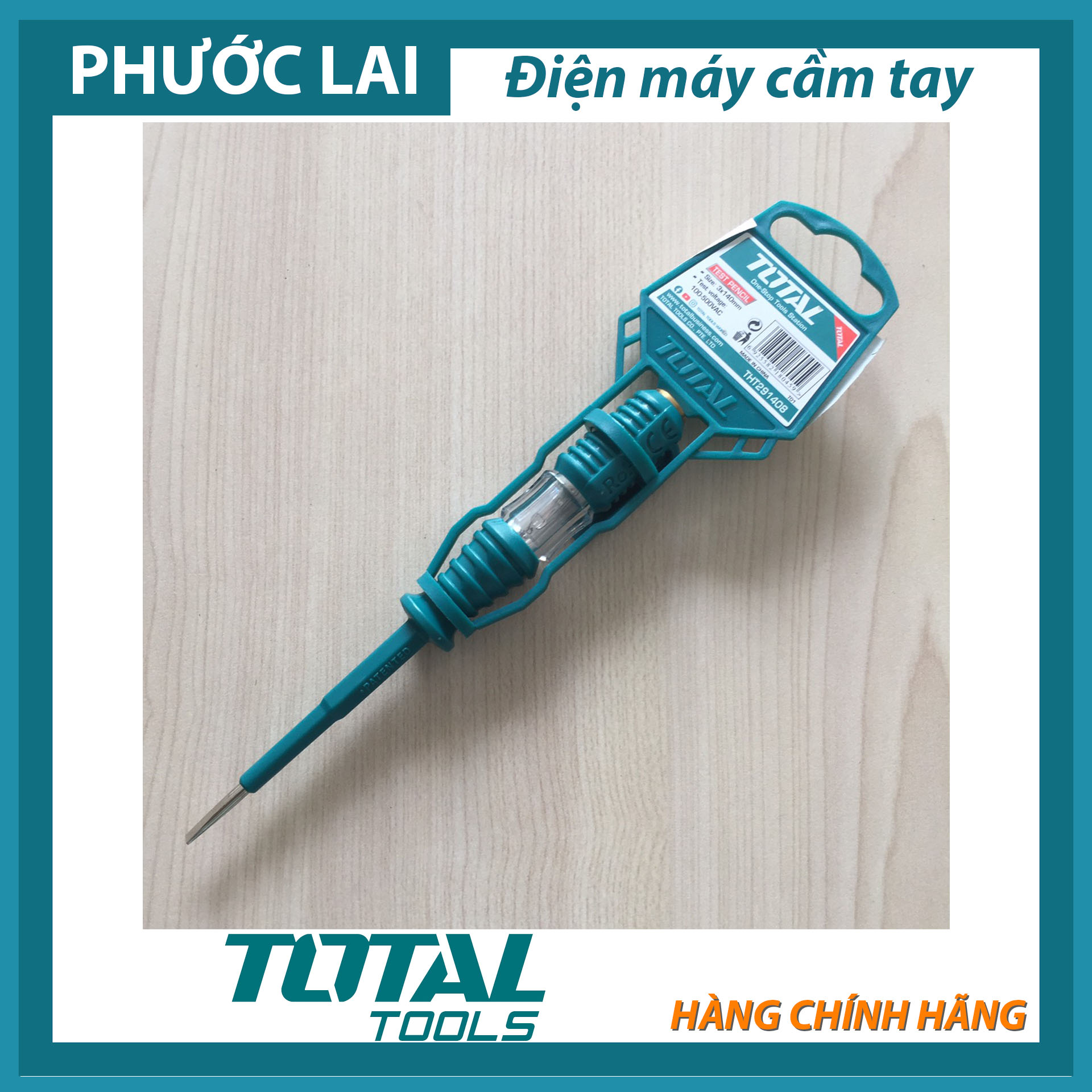 140mm Bút thử điện Total THT291408