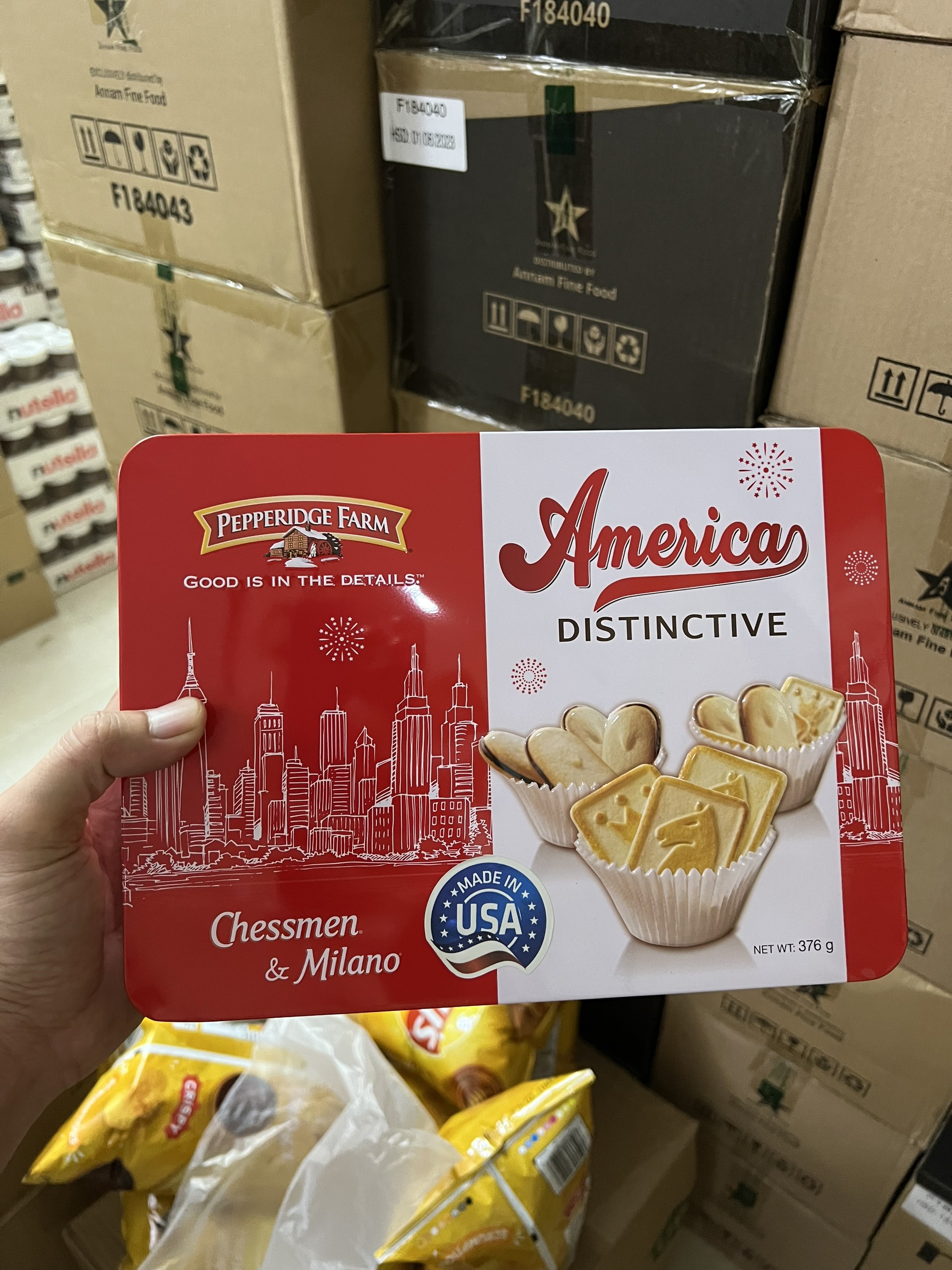 [Hộp Quà Tết] Bánh Quy Pepperidge Farm America Distinctive 376G